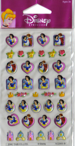 Princess Dome Stickers Set 3